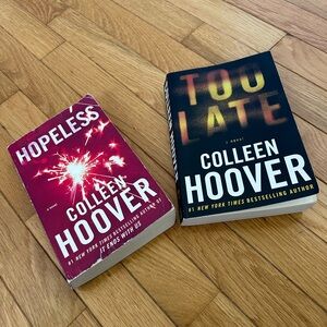 Hopeless and Too Late by Colleen Hoover